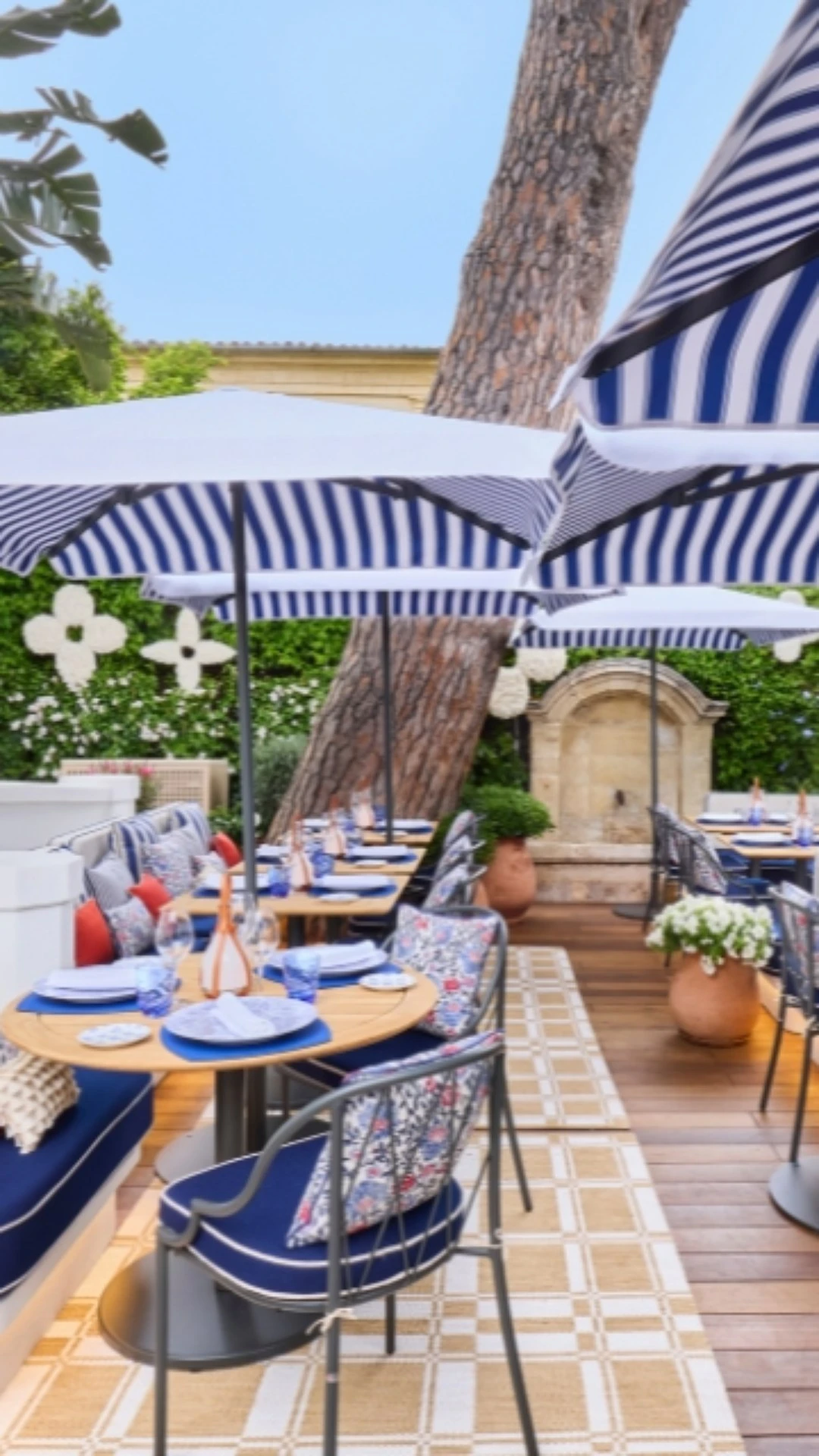 Louis Vuitton reabre restaurante Arnaud Donckele & Maxime Frédéric em Saint-Tropez