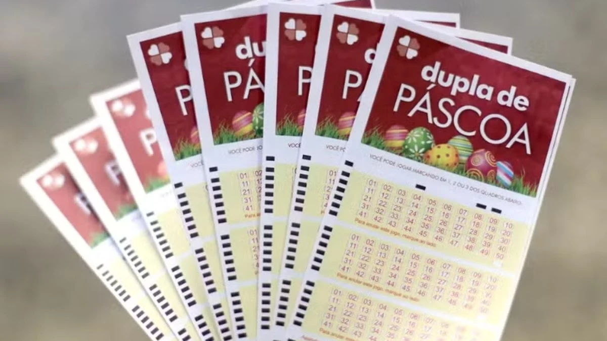 Dois apostadores dividem R$ 50 milhões da Dupla Sena de Páscoa