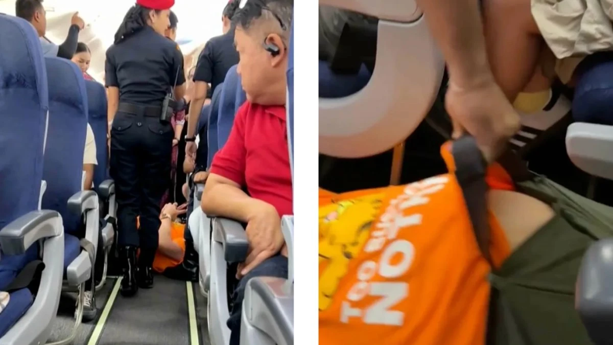 Homem é retirado a força de avião após recusa por troca de lugar