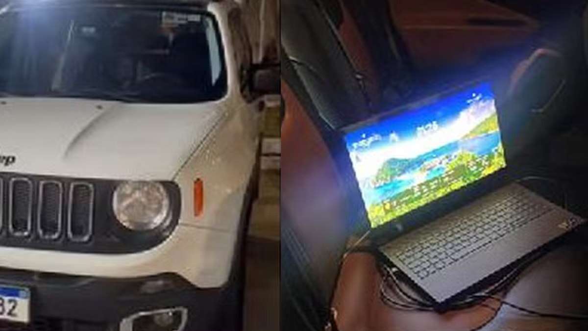 'Carro do golpe': motorista é preso ao dirigir veículo que enviava falsos links por SMS