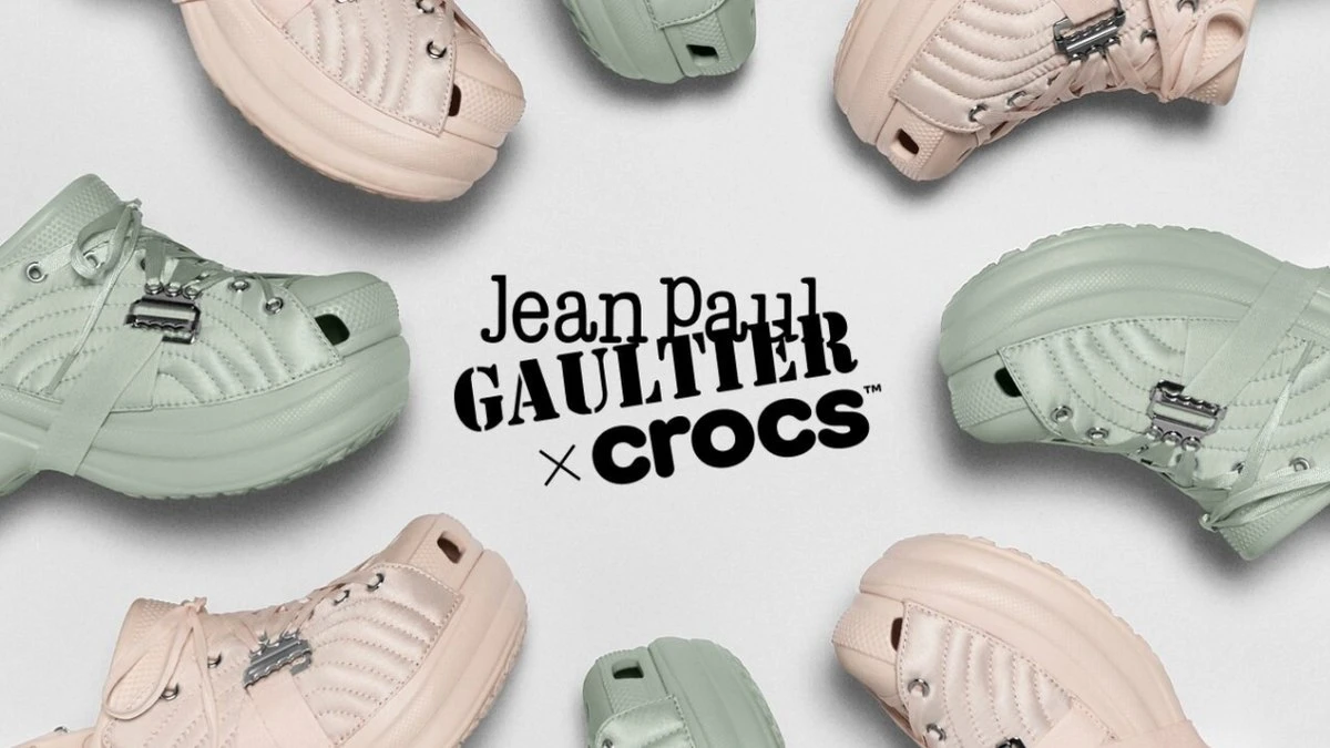 Crocs e Jean Paul Gaultier assinam collab que une moda e conforto