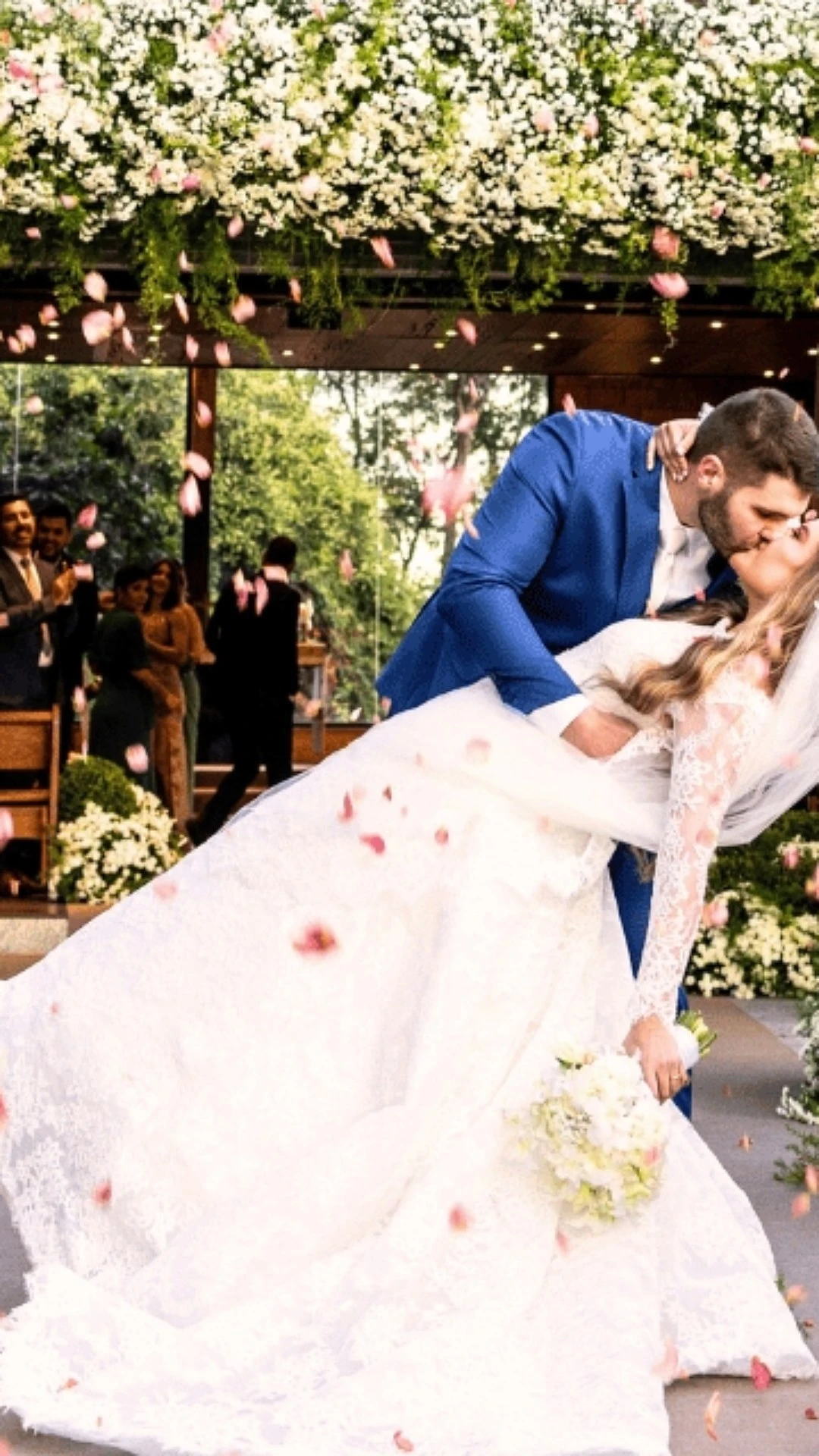 Marcella Prado e Ian Pagnussat dizem “sim” em casamento romântico em Brasília