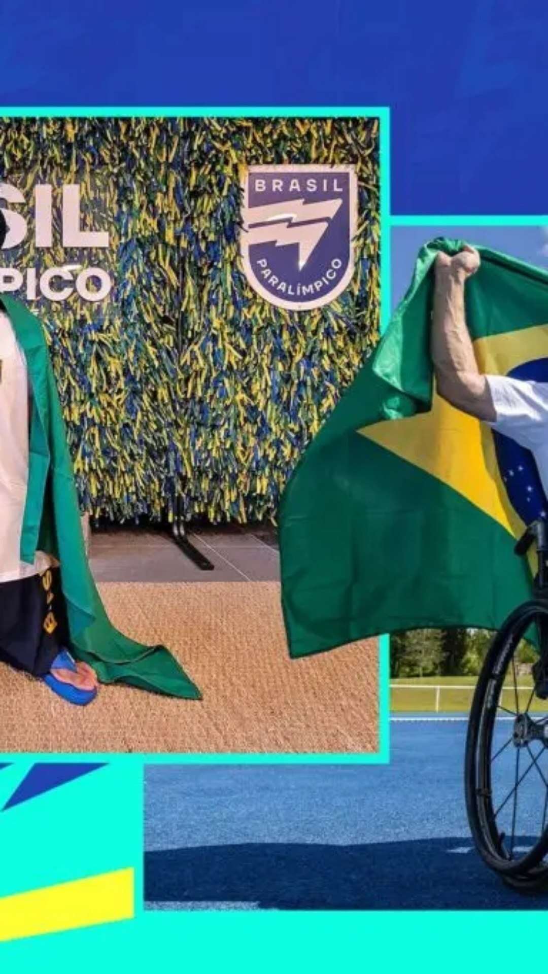 Paralimpíadas Paris 2024: conheça quem carregará a bandeira brasileira na cerimônia de abertura