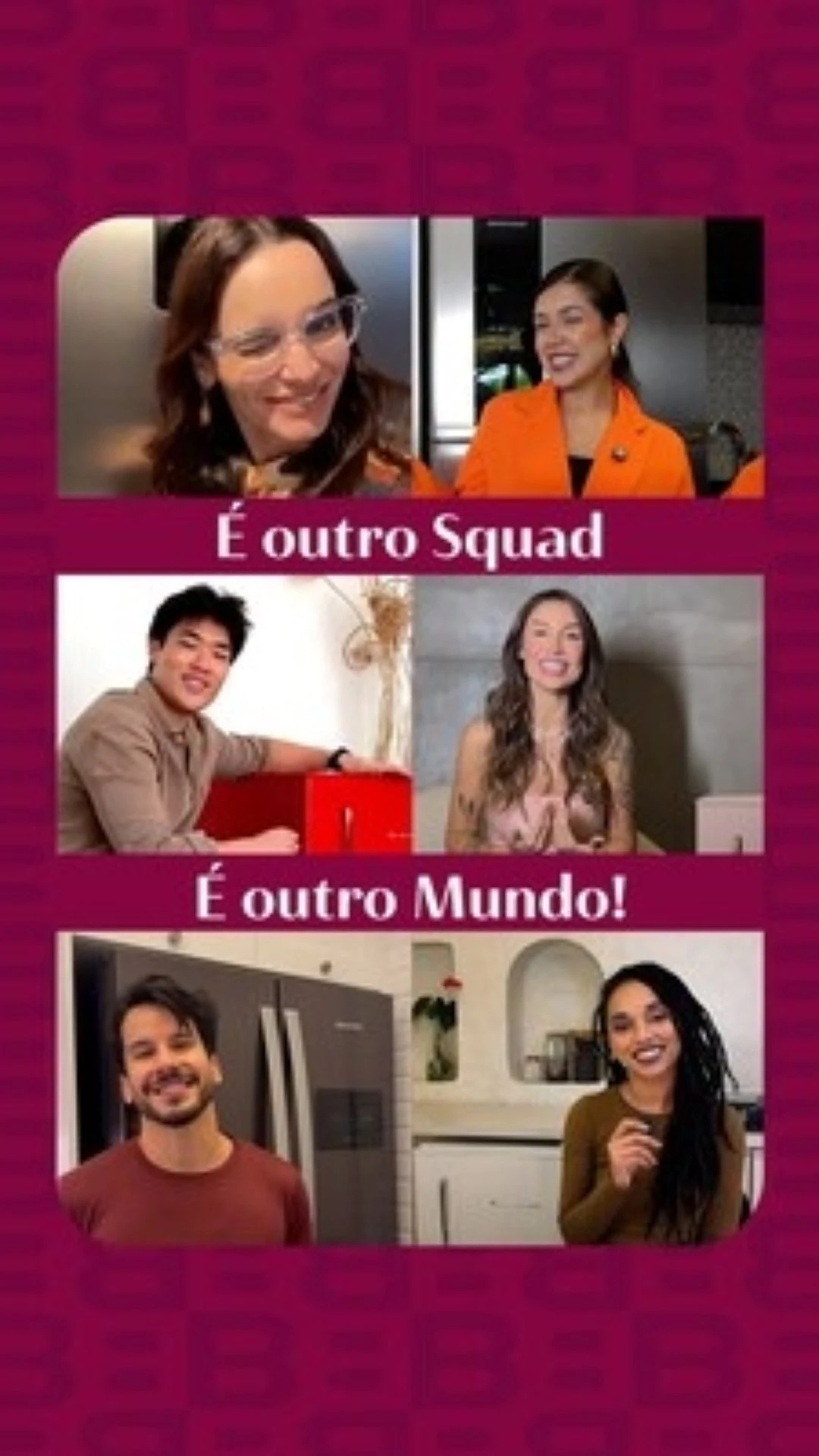 Brastemp apresenta novo time de embaixadores