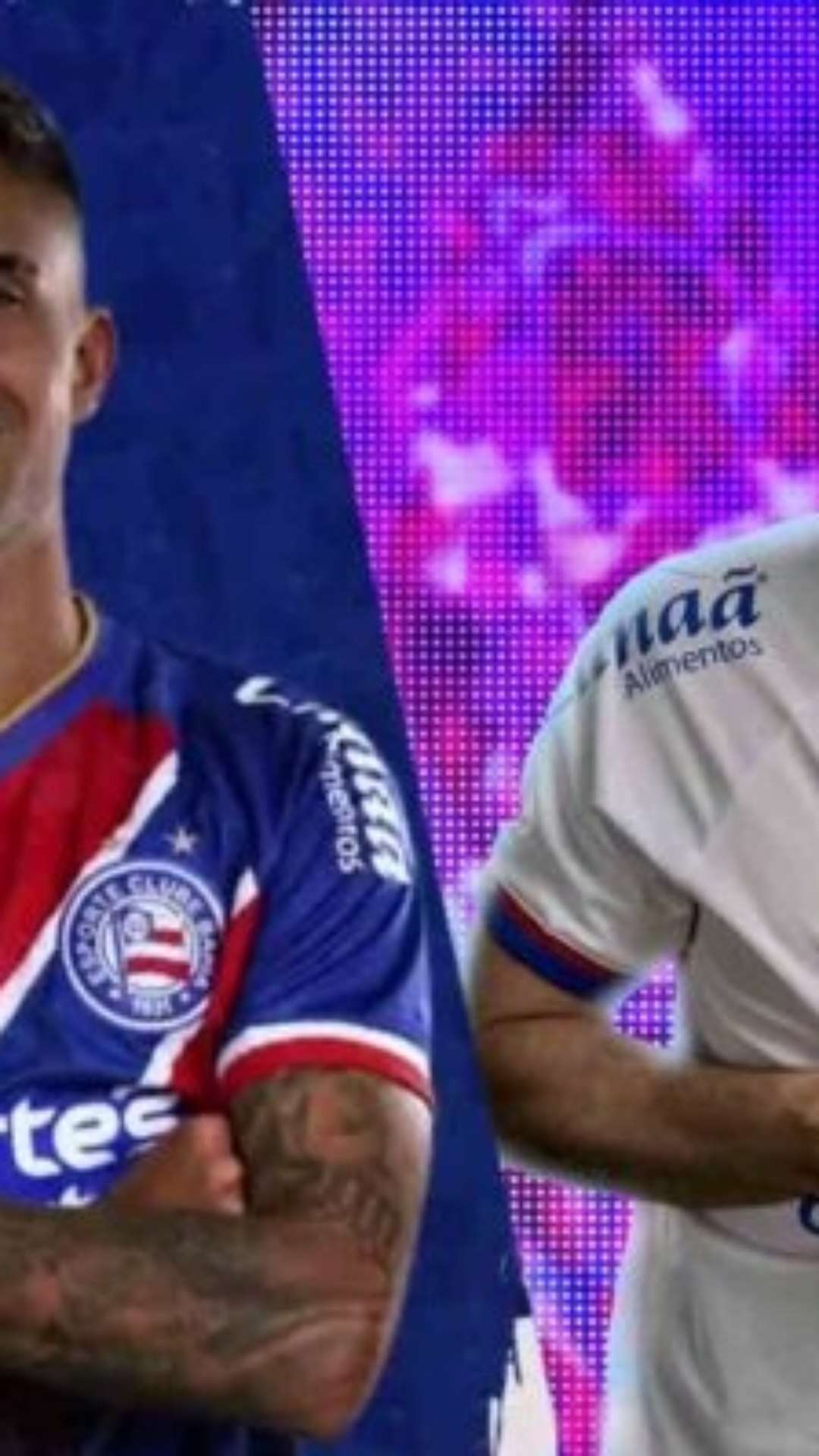 Bahia anuncia a contratação de dois jogadores do São Paulo