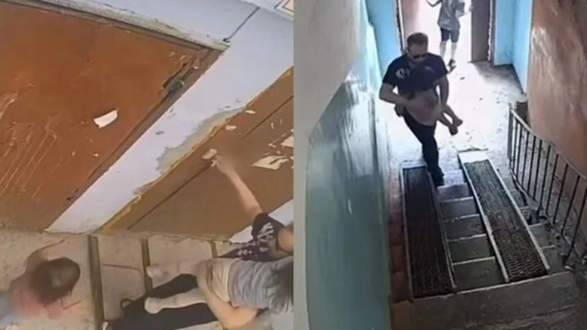 VÍDEO: homem tenta roubar criança, mas é parado a tempo