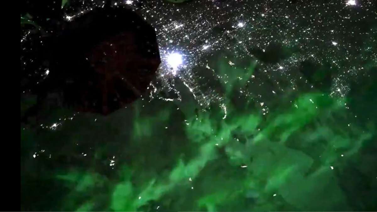 VÍDEO: Astronauta registra imagens incríveis de aurora boreal vista do espaço