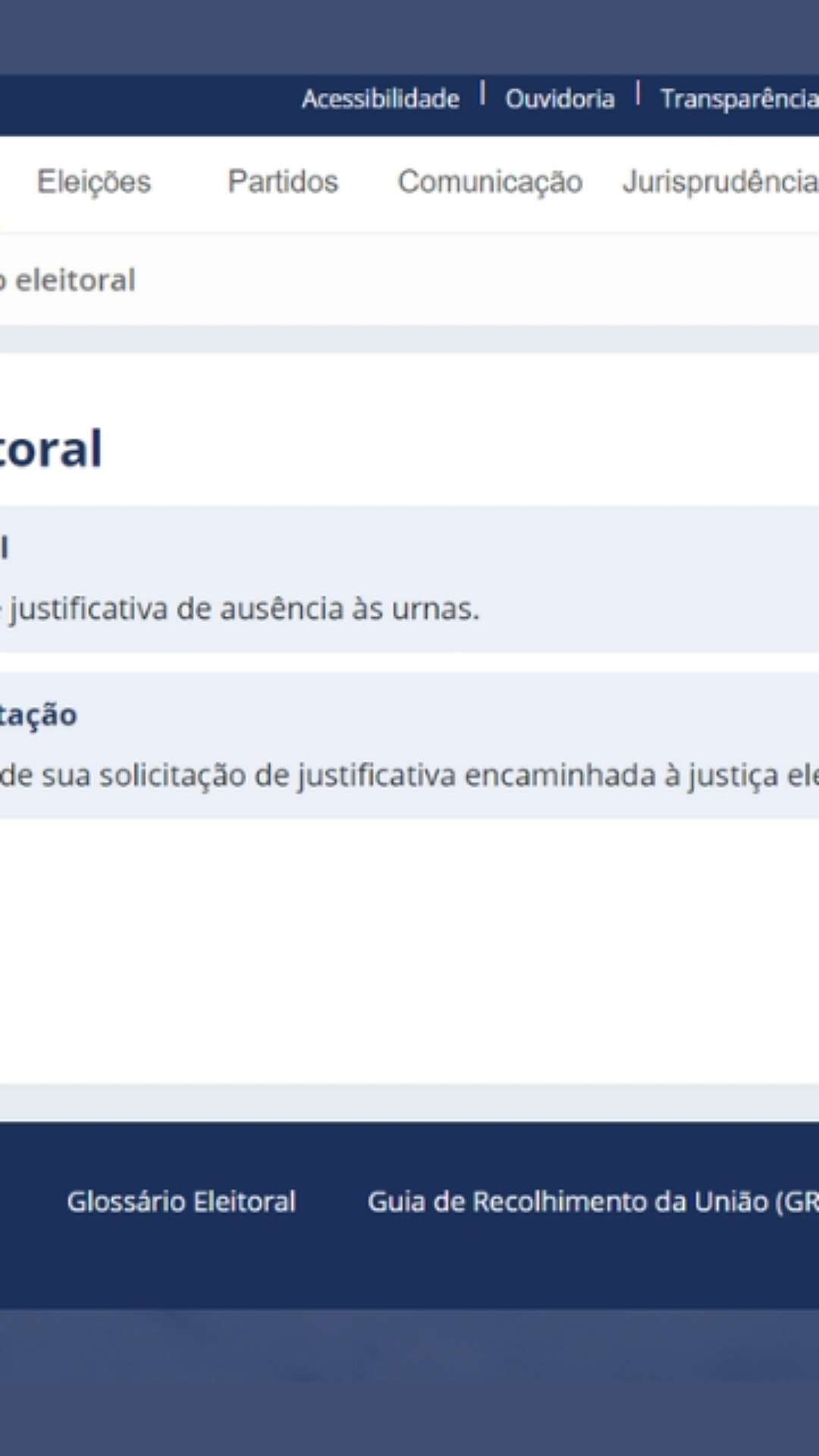 Prazo para justificar ausência no segundo turno vai até 7 de janeiro