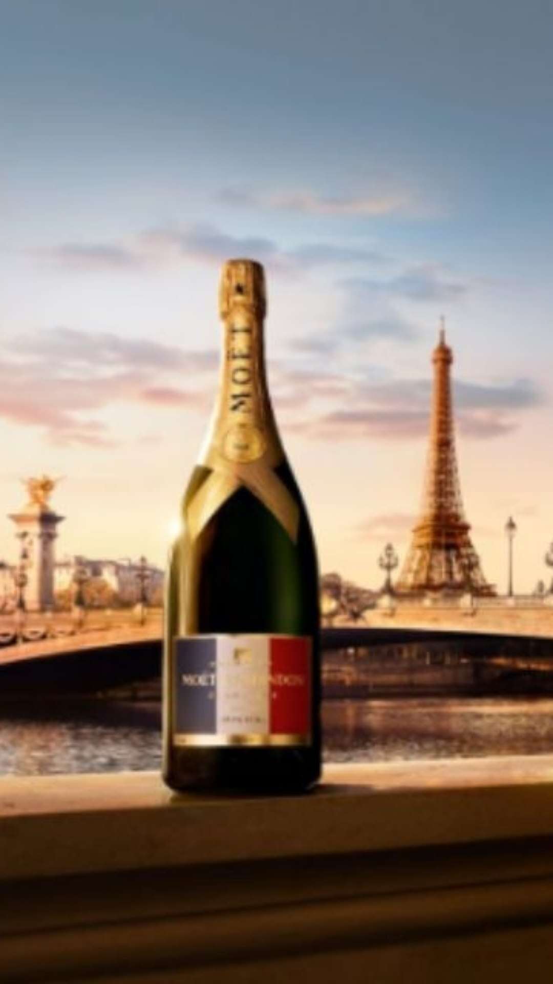 Em rótulo de edição limitada, Moët & Chandon faz homenagem à França