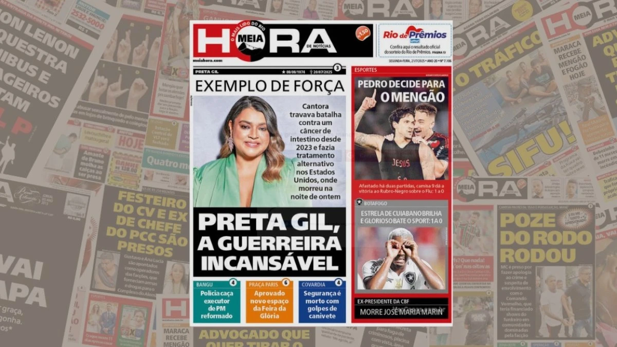 Meia Hora consolida 5º lugar no ranking dos jornais mais lidos