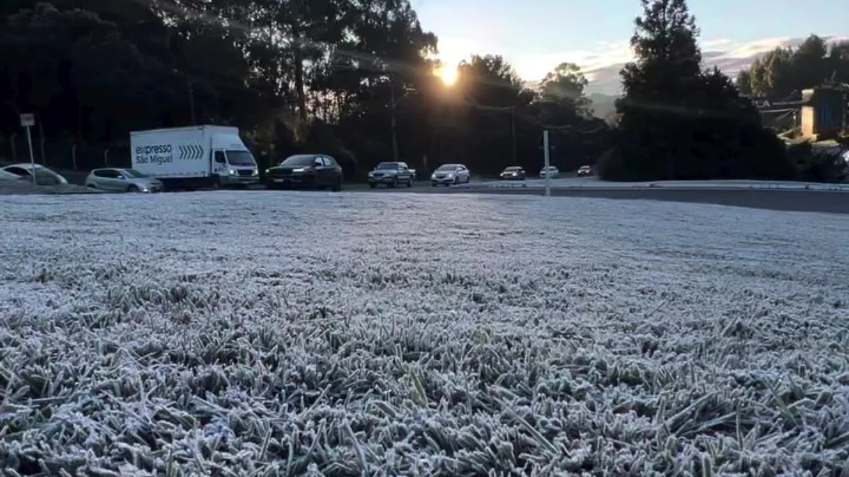 Onde de frio avança no Sul e bate -9,1ºC, menor mínima do ano