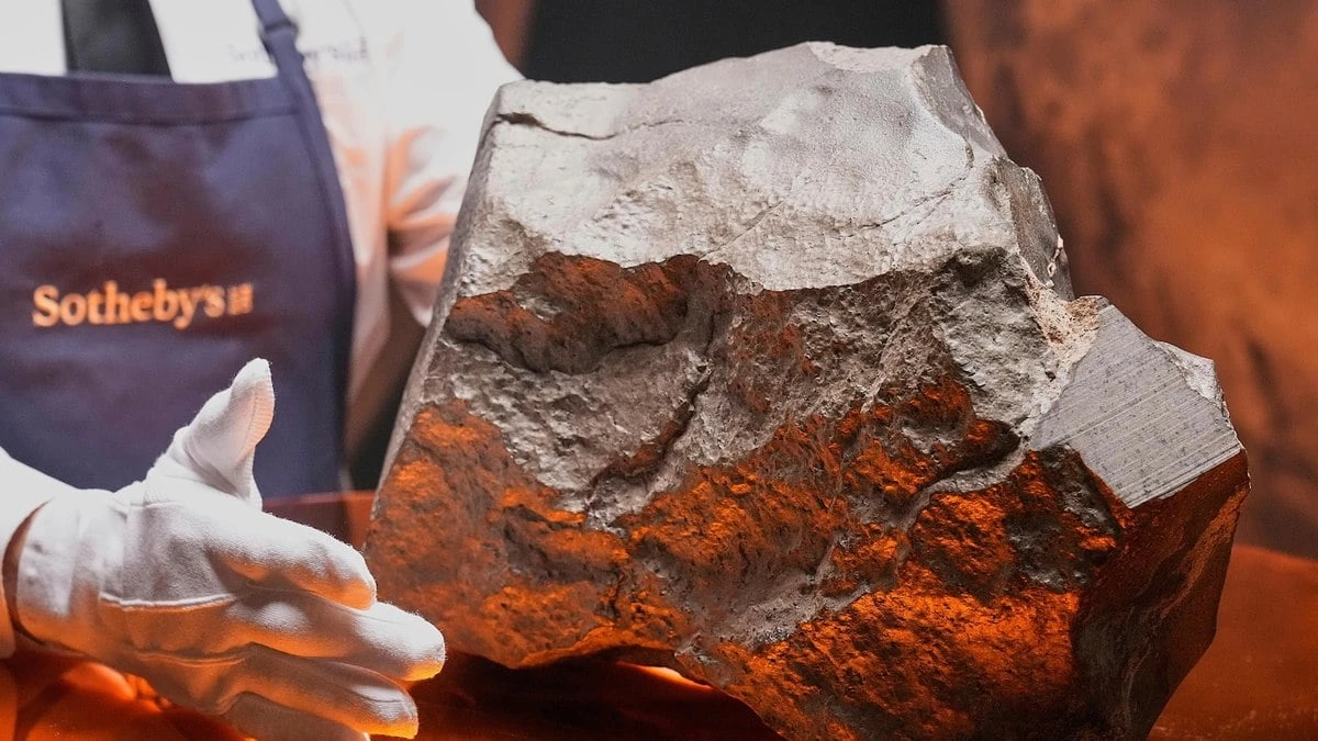 Maior fragmento de Marte já encontrado  vai a leilão; veja valor