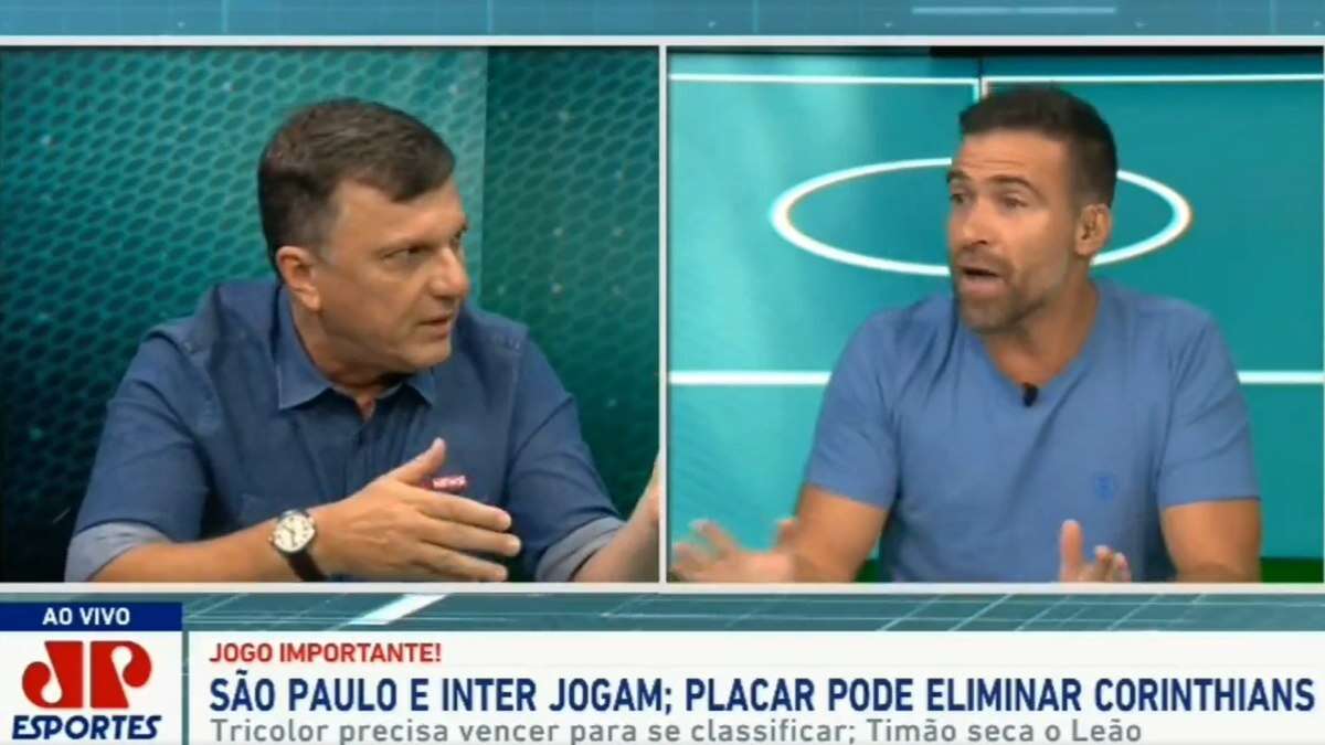 Mauro Cezar e Pilhado batem boca ao vivo; veja o vídeo