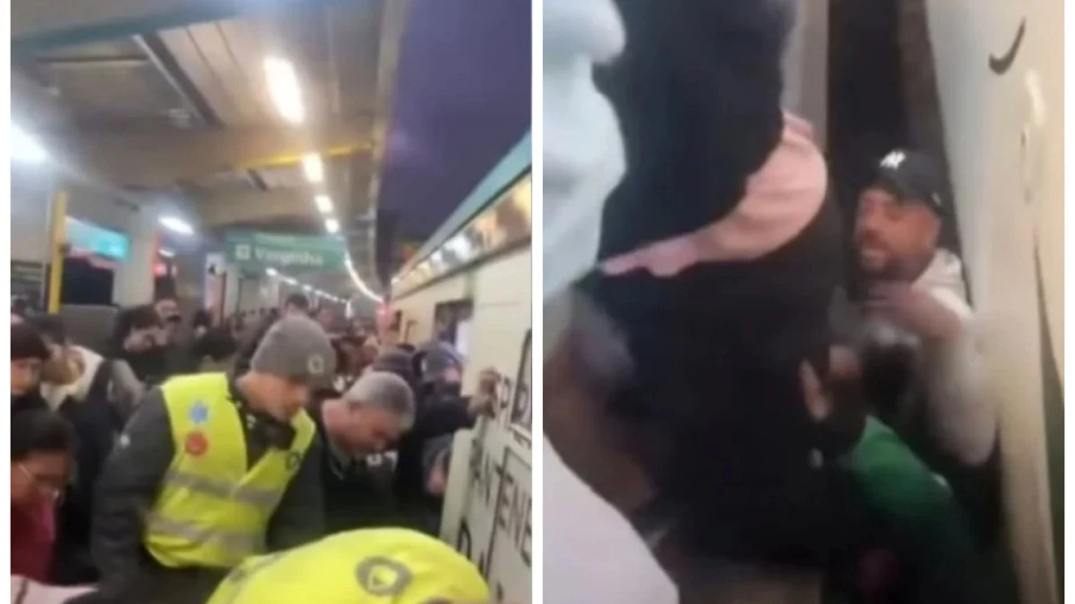 Vídeo: passageira cai nos trilhos da linha 9-Esmeralda em SP