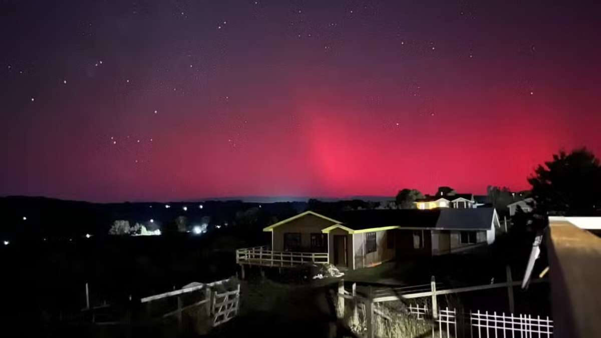 Maior tempestade solar em 20 anos gera imagens impressionantes; veja