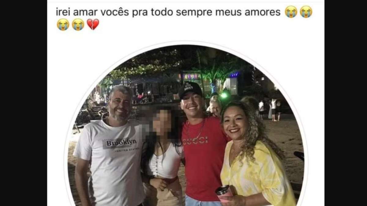 Minutos antes de assassinar pais, filho manda mensagem para mãe: 