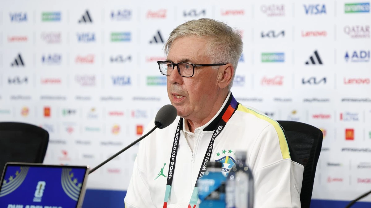 Ancelotti elogia Vini e celebra volta de Neymar no Brasil