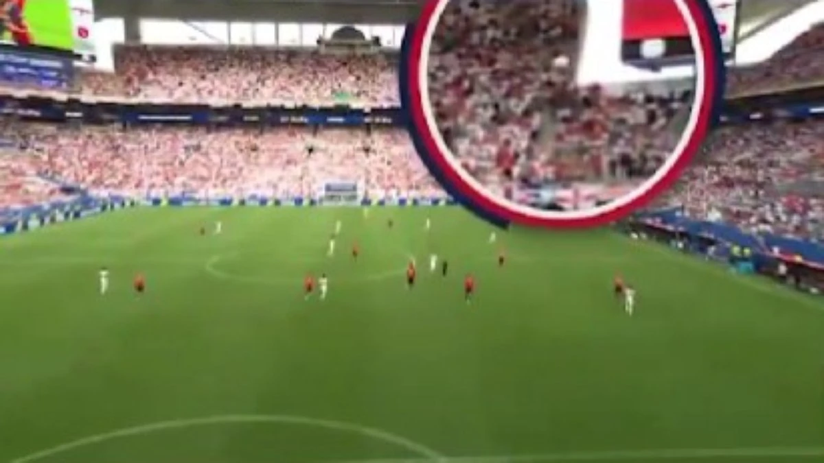 Noruega reclama toque da bola em cabo de câmera em lance de gol