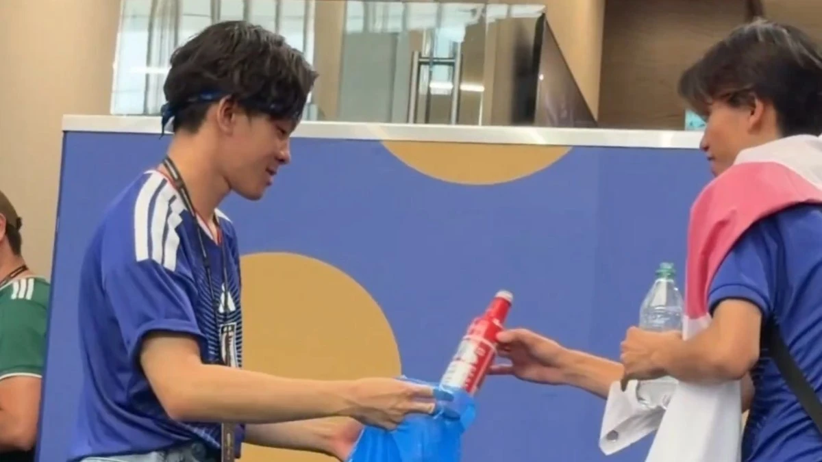 Japonesas perguntam se homens podem limpar a casa como estádios
