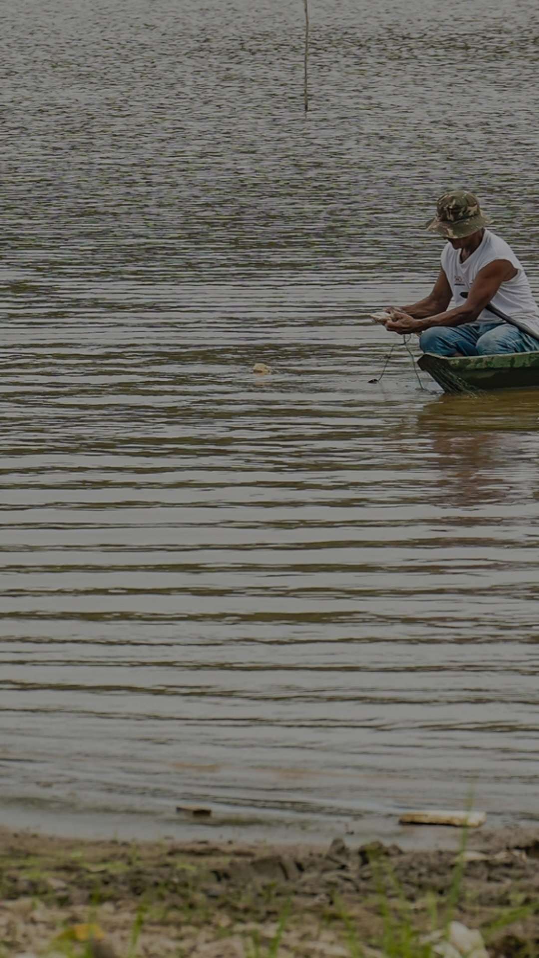 Moradores do rio Amazonas sentem os efeitos das mudanças climáticas