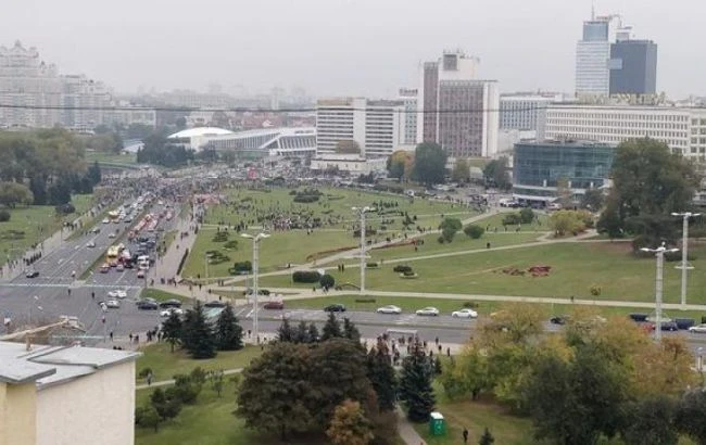 У Мінську проти демонстрантів застосували газ