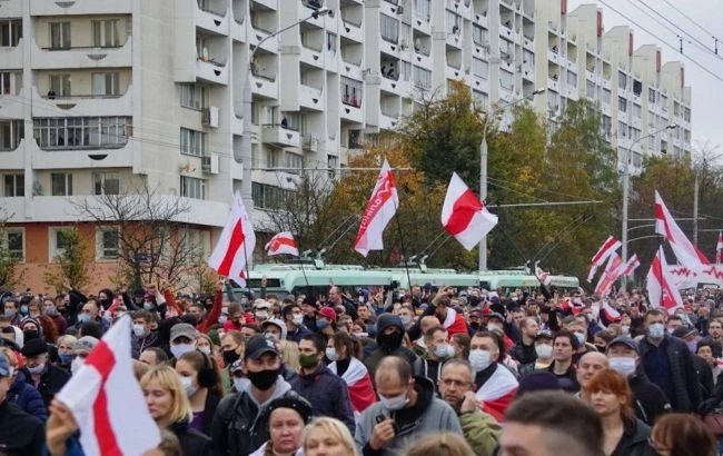 Тіхановська оголосила національну страйк у Білорусі з 26 жовтня
