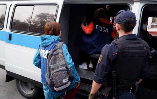 На протести в Білорусі затримали понад 500 людей
