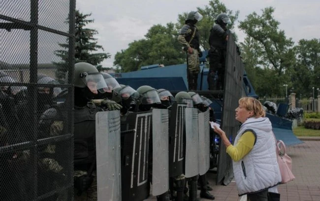 Під час акції у Мінську затримань не було, - МВС Білорусі