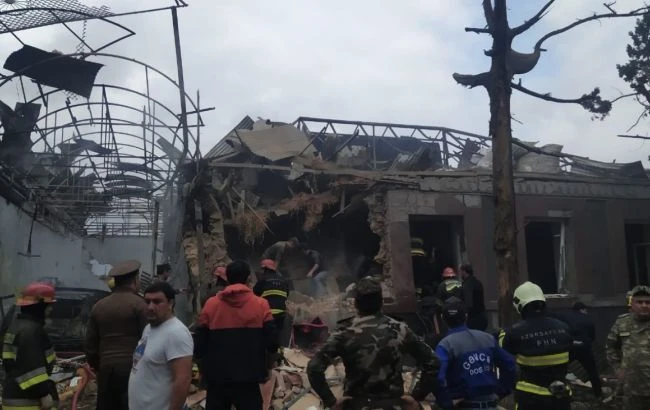 Вірменія другий раз за тиждень обстріляла Гянджі