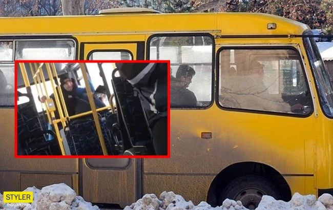 У Запоріжжі в автобусі пограбували і побили пенсіонера у всіх на очах (відео)