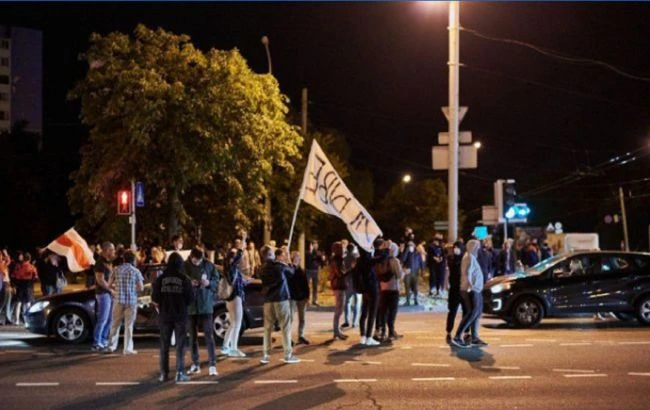 У Гродно силовики затримали кількох осіб після мітингу
