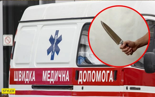 У всіх на очах: у Києві чоловік намагався позбавити себе ока