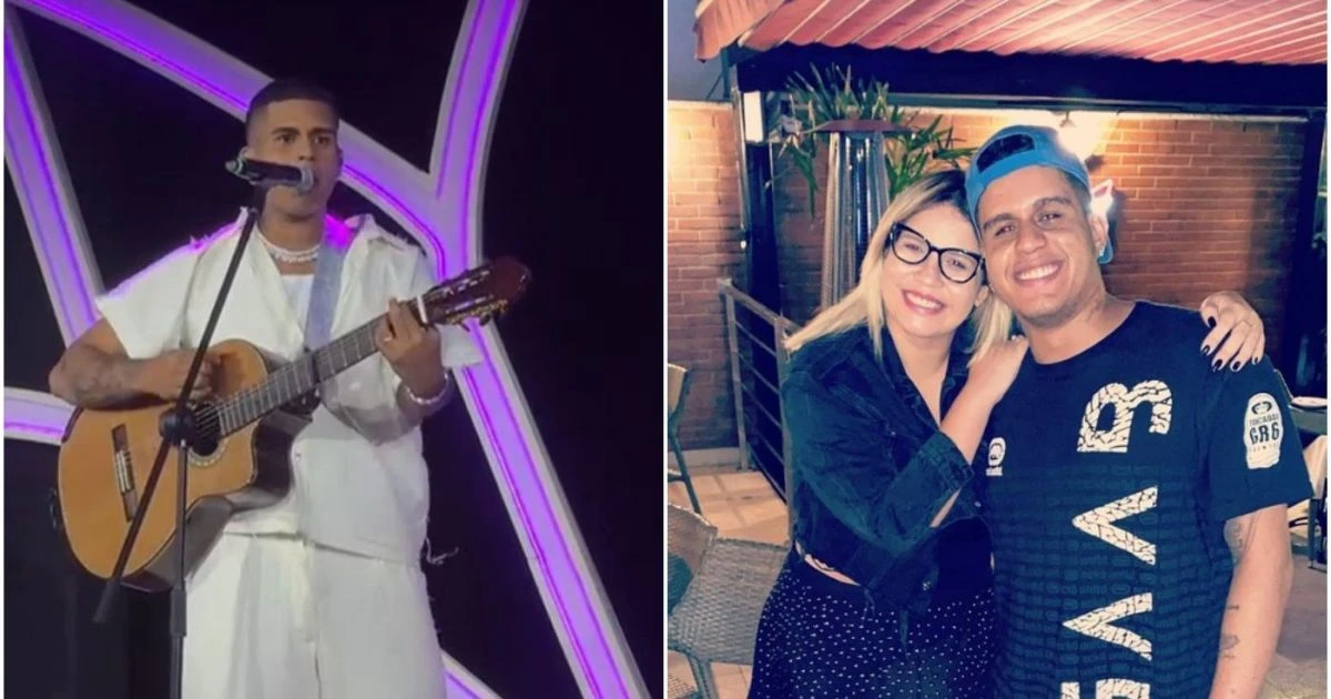 Gaab homenageia Marília Mendonça em gravação de DVD