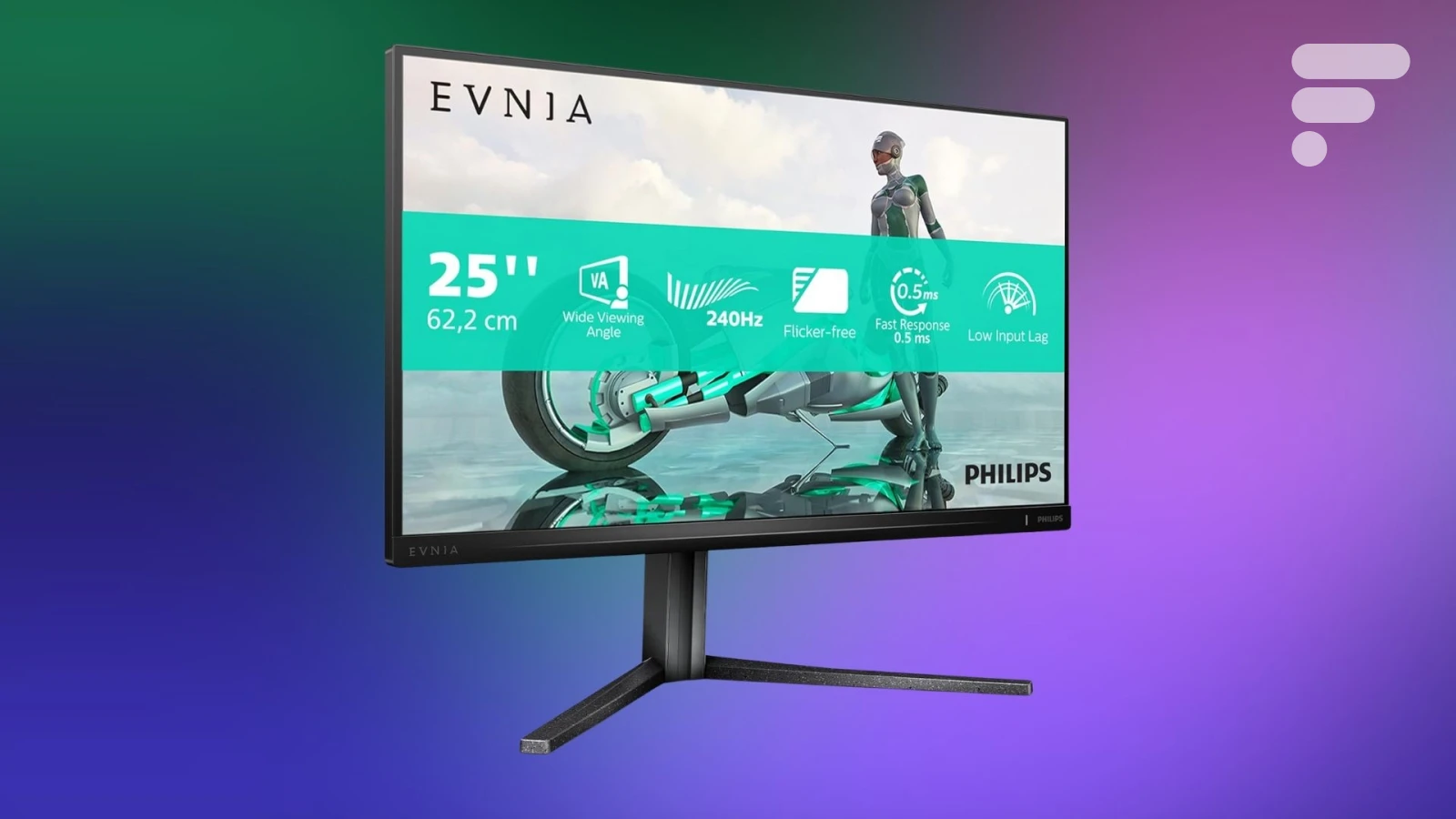 Cet écran PC gaming de chez Philips (24,5″, 240 Hz et 0,5 ms) en promo à moins de 160 € est idéal pour les gamers avec un petit budget