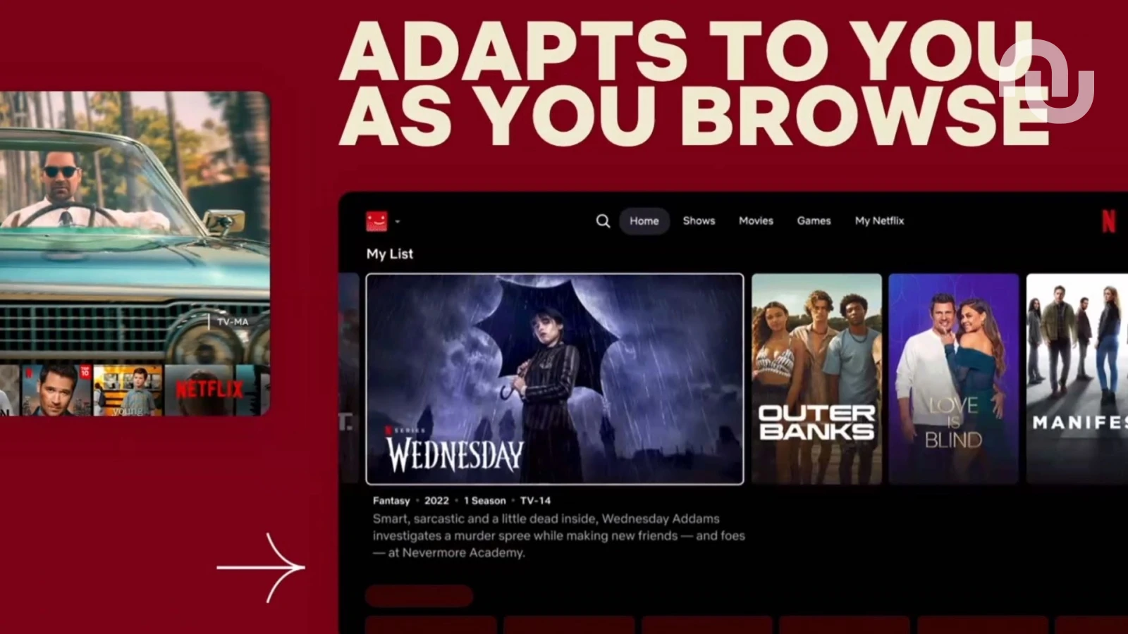 Netflix lance sa nouvelle interface : toutes les nouveautés sur votre télé