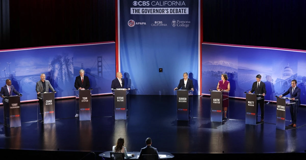 California governor's race narrows as Hilton, Becerra take early lead
