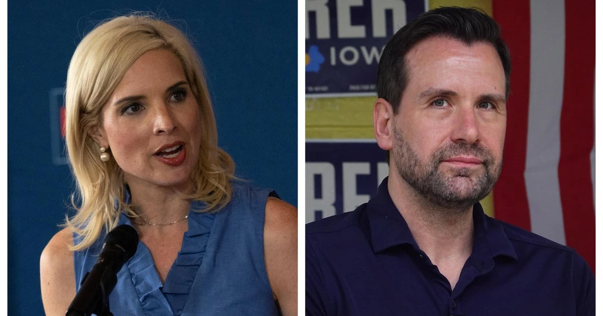 Iowa Senate race set between Democrat Josh Turek, Republican Ashley Hinson