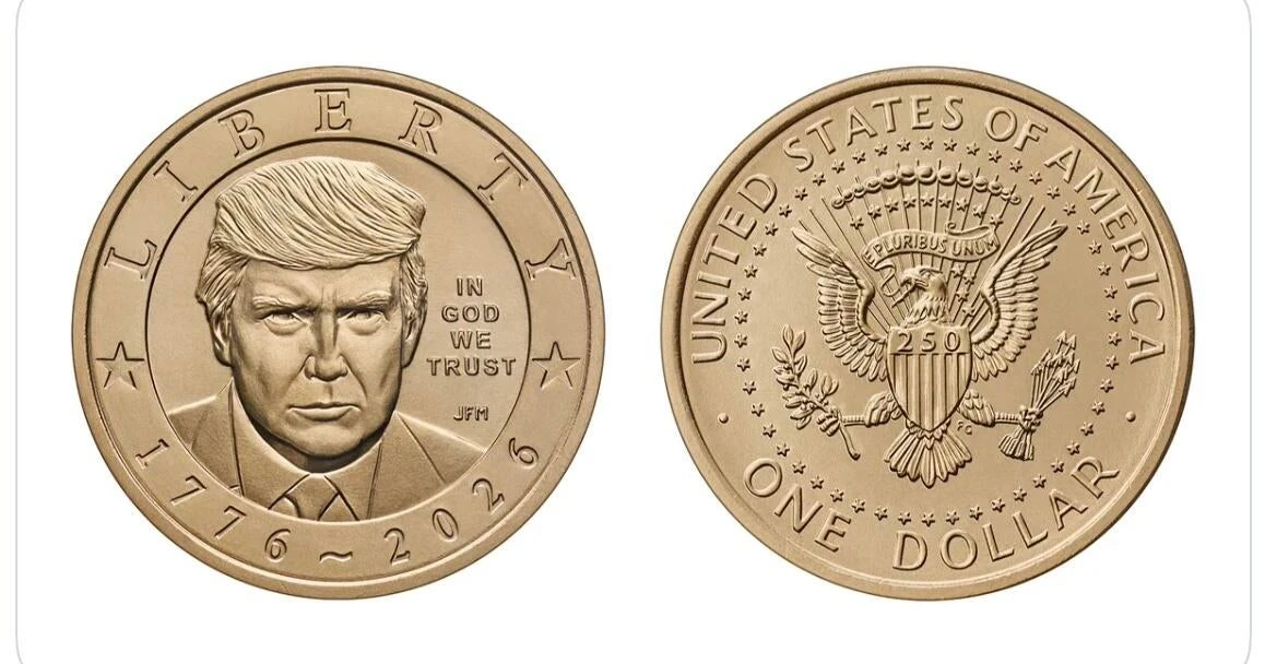 U.S. Mint to make $1 gold coin with Trump's face on it