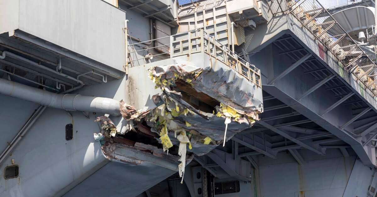 Navy fires skipper of the USS Harry S. Truman, following collision last week