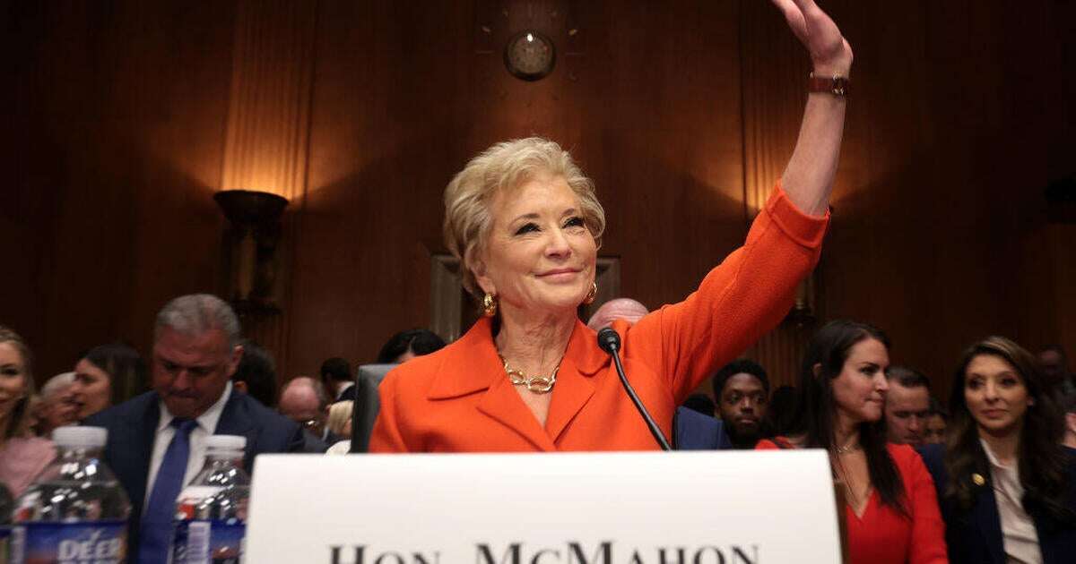 Senate confirms Linda McMahon to lead Education Department