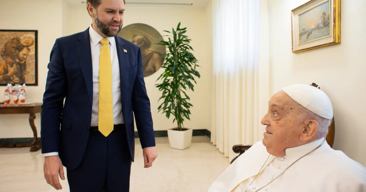 Vance meets Vatican No. 2, have 