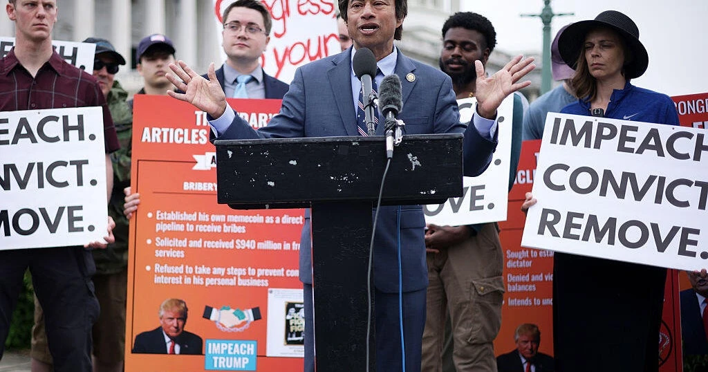 House Democrat backs off rogue attempt to force Trump impeachment vote
