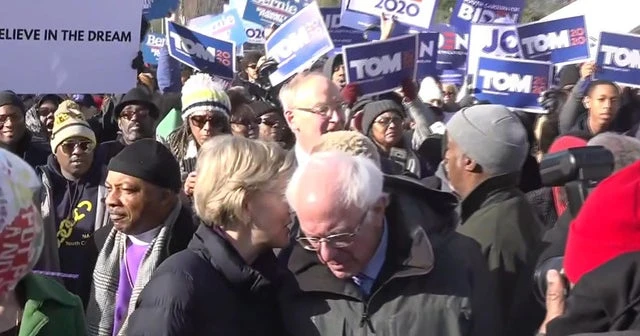 Democratic candidates celebrate MLK Jr. Day
