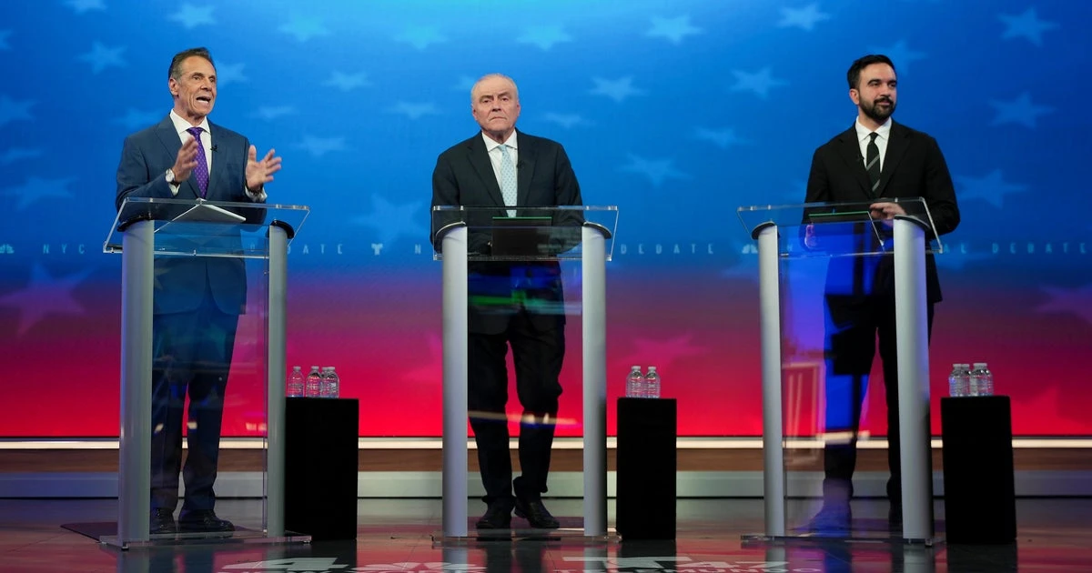 Sparks fly at first NYC mayoral debate with Trump a key topic