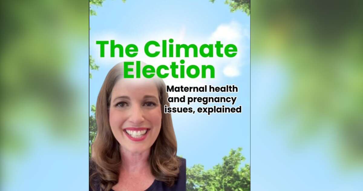 The Climate Election: How climate change impacts maternal health and pregnancy