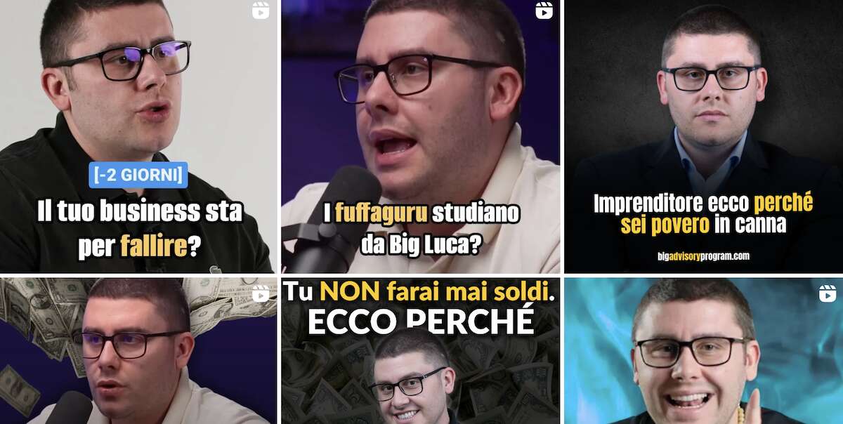 I social network sono pieni di “fuffa guru”È come vengono chiamati gli influencer che vantano vite di lusso e promettono soluzioni vaghe per guadagni facili, ora per la prima volta indagati dall'Antitrust