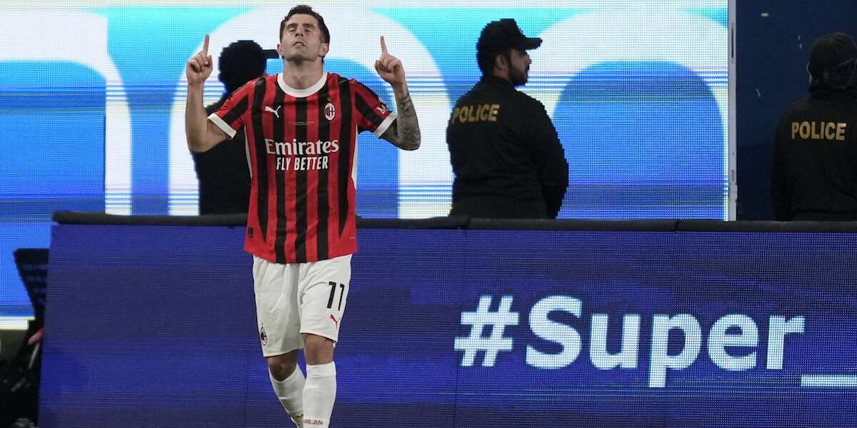 Il Milan ha vinto la Supercoppa italianaHa battuto per 3-2 l'Inter, rimontando uno svantaggio di due gol