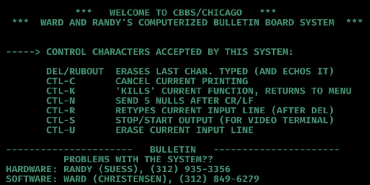 Il primo forum nacque durante un’enorme tempestaLo crearono due informatici di Chicago nel 1978, ispirandosi alle bacheche di sughero e intravedendo il futuro