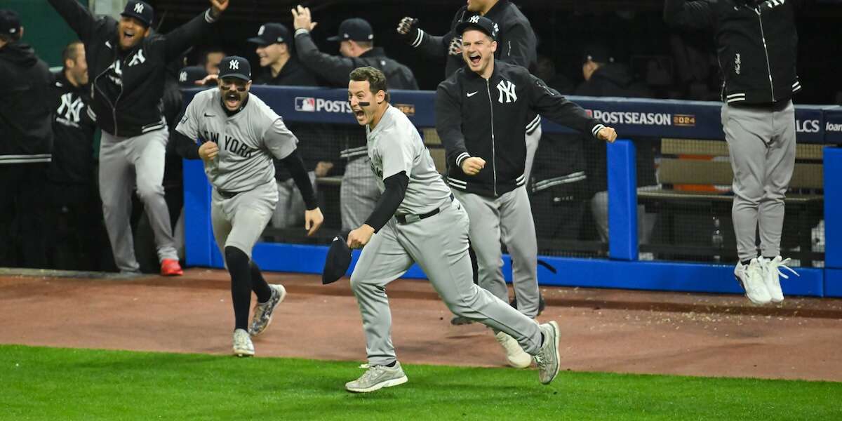 I New York Yankees si sono qualificati alle World Series di baseball per la prima volta dal 2009