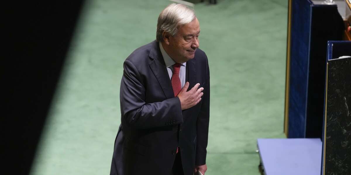 Il ministro degli Esteri di Israele ha dichiarato “persona non grata” il segretario generale dell’ONU António Guterres